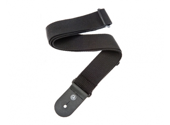 Planet waves Correia de Algodão para Guitarra 50CT00 Cotton Black Planet waves Correia de Algodão para Guitarra 50CT00 Cotton Black